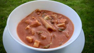 Creamy Tomato Casserole with Tofu