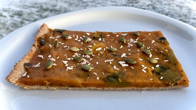 Honey Pumpkin Dessert Pizza