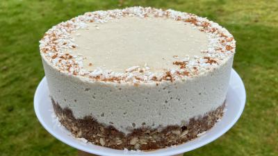 Raw Coconut Cake