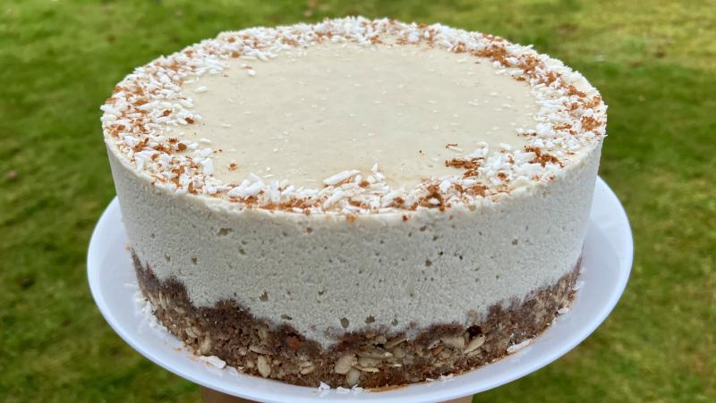 Raw Coconut Cake